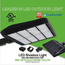 2017 NEW 400W LED shoebox flood light UL listed hot sale